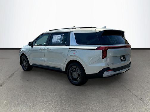 Ivory Silver 2026 Kia Carnival Hybrid EX