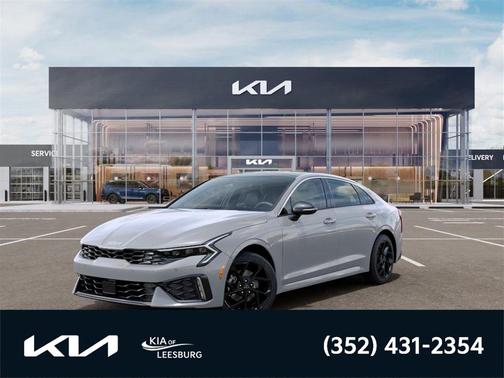 Gray 2026 Kia K5 GT-Line FWD