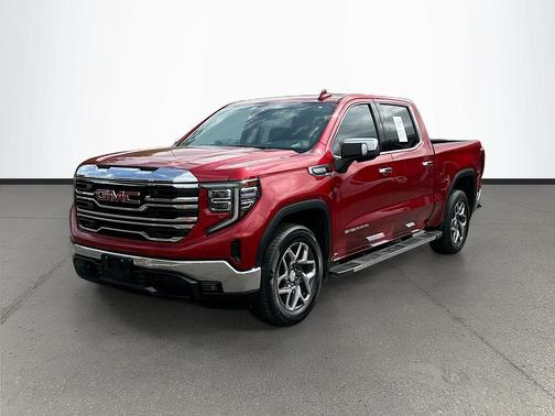 Volcanic Red Tintcoat 2023 GMC Sierra 1500 SLT