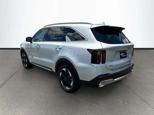 Silky Silver 2025 Kia Sorento Hybrid EX