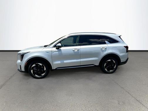 Silky Silver 2025 Kia Sorento Hybrid EX