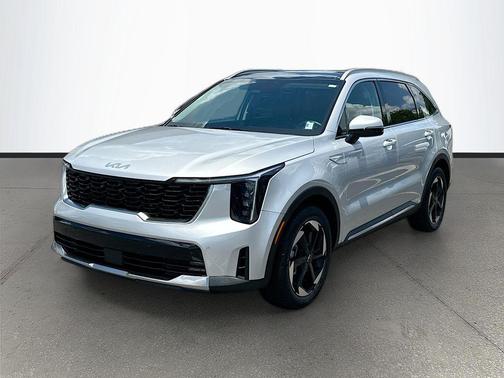 Silky Silver 2025 Kia Sorento Hybrid EX