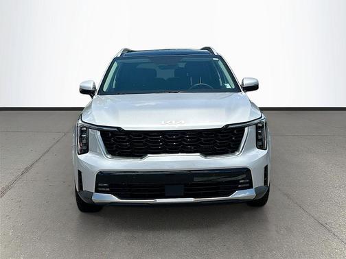 Silky Silver 2025 Kia Sorento Hybrid EX