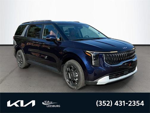 Deep Chroma Blue 2026 Kia Carnival Hybrid EX