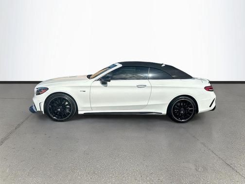 White 2021 Mercedes-Benz AMG C 43 4MATIC