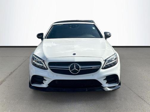 White 2021 Mercedes-Benz AMG C 43 4MATIC