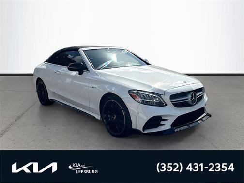 White 2021 Mercedes-Benz AMG C 43 4MATIC