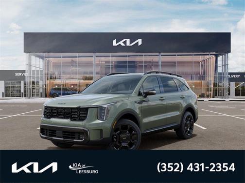 Jungle Green 2026 Kia Sorento EX