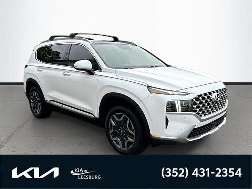 Quartz White 2021 Hyundai SANTA FE Limited