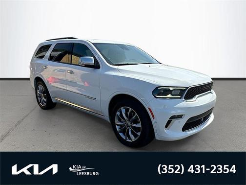 White Knuckle Clearcoat 2021 Dodge Durango Citadel RWD
