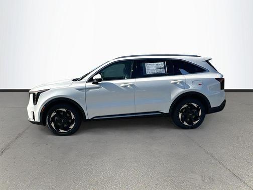 White Pearl 2026 Kia Sorento Hybrid EX