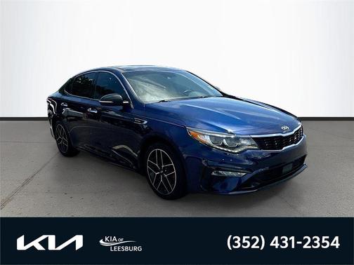 Horizon Blue 2020 Kia Optima SX Turbo