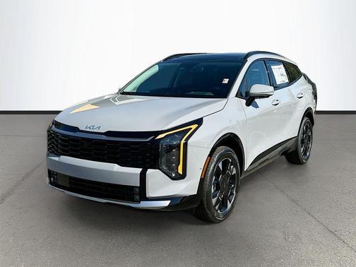 Gray 2026 Kia Sportage Hybrid SX-Prestige