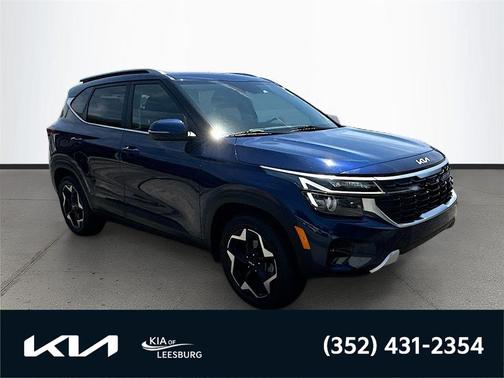 Dark Ocean Blue 2024 Kia Seltos EX