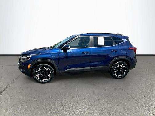 Dark Ocean Blue 2024 Kia Seltos EX