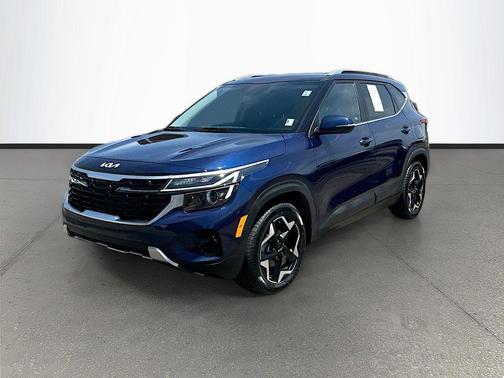 Dark Ocean Blue 2024 Kia Seltos EX
