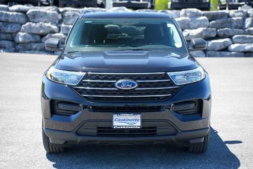 AGATE BLACK METALLIC 2023 Ford Explorer XLT