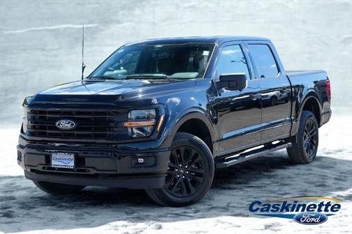 AGATE BLACK METALLIC 2024 Ford F-150 XLT Truck