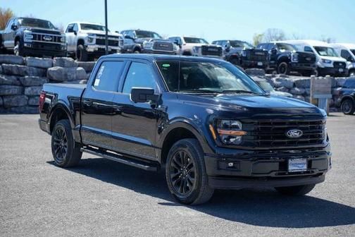 AGATE BLACK METALLIC 2024 Ford F-150 XLT