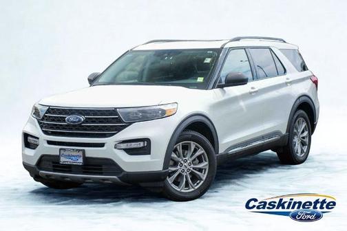 STAR WHITE MET TRI-COAT 2023 Ford Explorer XLT