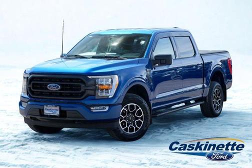 ATLAS BLUE METALLIC 2023 Ford F-150 XLT