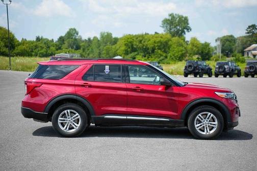 RAPID RED MET TINTED CC 2023 Ford Explorer XLT