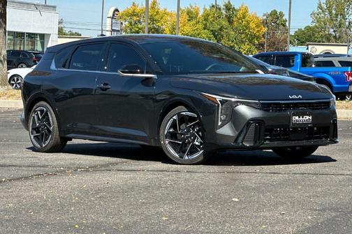 Gray 2026 Kia K4 GT-Line