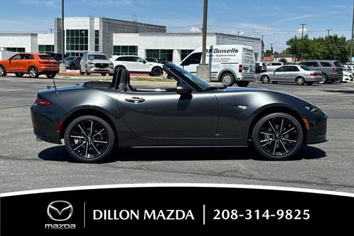 Machine Gray Metallic 2026 Mazda MX-5 Miata Grand Touring