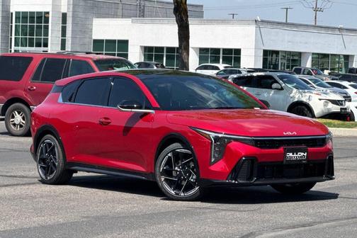 Currant Red 2026 Kia K4 GT-Line