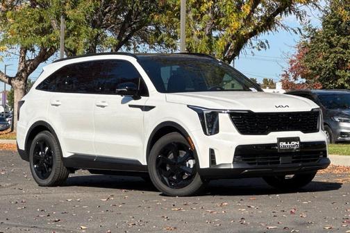 Snow White Pearl 2026 Kia Sorento Hybrid X-LINE SX PRESTIGE