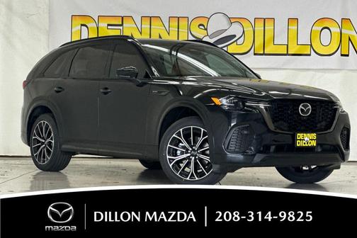 Jet Black Mica 2025 Mazda CX-70 3.3 Turbo S Premium Plus Package