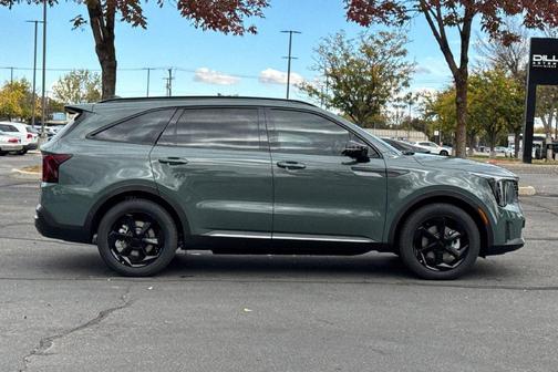 Green 2026 Kia Sorento Hybrid X-LINE SX PRESTIGE
