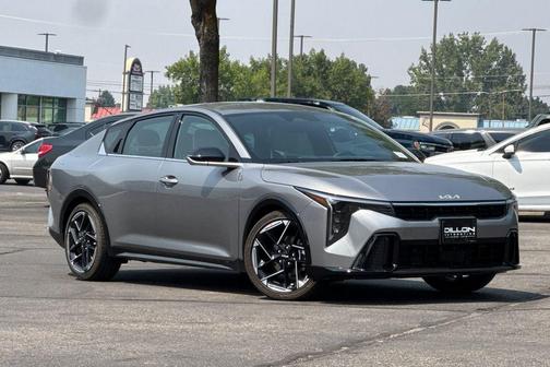 Steel Gray 2026 Kia K4 GT-Line