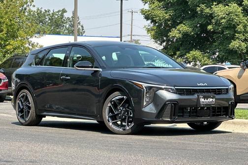 Gray 2026 Kia K4 GT-Line