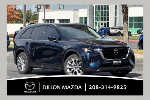 Deep Crystal Blue Mica 2026 Mazda CX-90 3.3 Turbo Preferred SUV