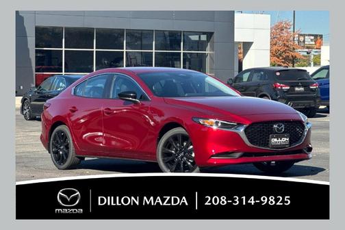 Soul Red Crystal Metallic 2026 Mazda Mazda3 FWD w/Select Package
