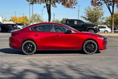 Soul Red Crystal Metallic 2026 Mazda Mazda3 FWD w/Select Package