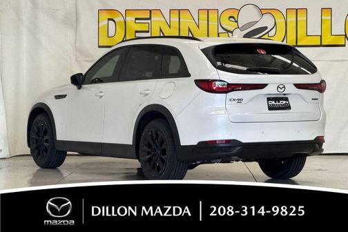 Rhodium White Premium 2026 Mazda CX-90 PHEV Premium Sport