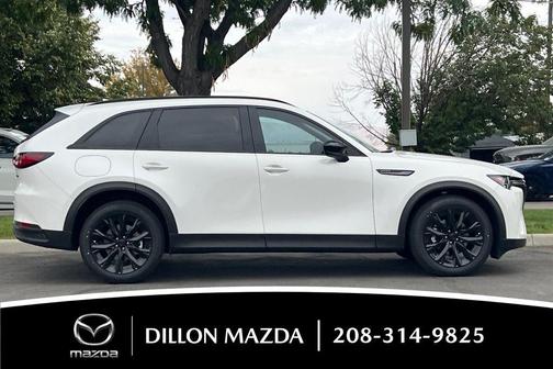 Rhodium White Premium 2026 Mazda CX-90 PHEV Premium Sport