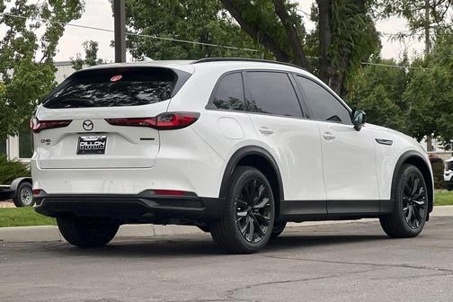Rhodium White Premium 2026 Mazda CX-90 PHEV Premium Sport