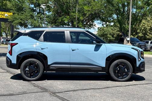 Blue Frost 2027 Kia Seltos X-Line