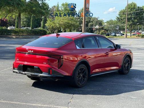 Currant Red 2025 Kia K4 GT-Line Turbo