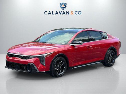 Currant Red 2025 Kia K4 GT-Line Turbo