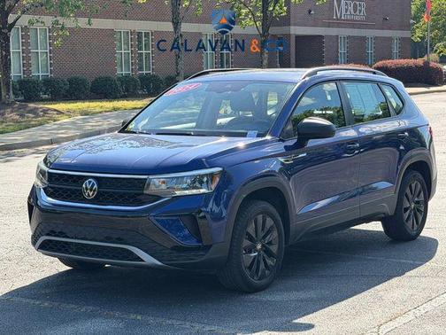 Blue Metallic 2024 Volkswagen Taos 1.5T S