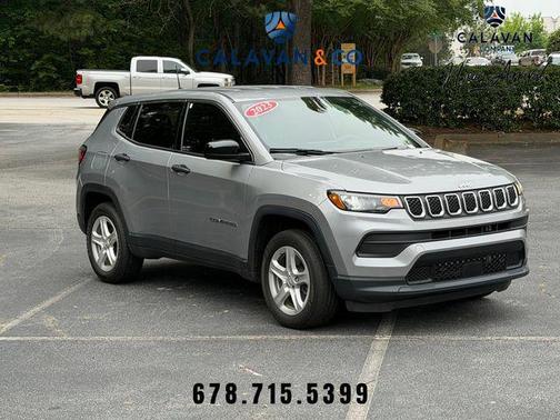 Billet Silver Metallic Clearcoat 2023 Jeep Compass Sport