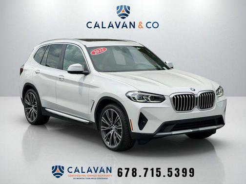 Mineral White Metallic 2022 BMW X3 sDrive30i