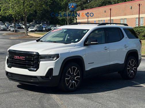 White Frost Tricoat 2021 GMC Acadia FWD SLT