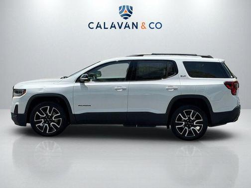 White Frost Tricoat 2021 GMC Acadia FWD SLT