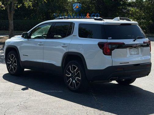 White Frost Tricoat 2021 GMC Acadia FWD SLT