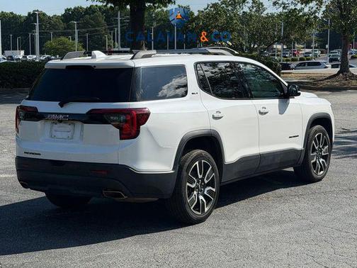 White Frost Tricoat 2021 GMC Acadia FWD SLT